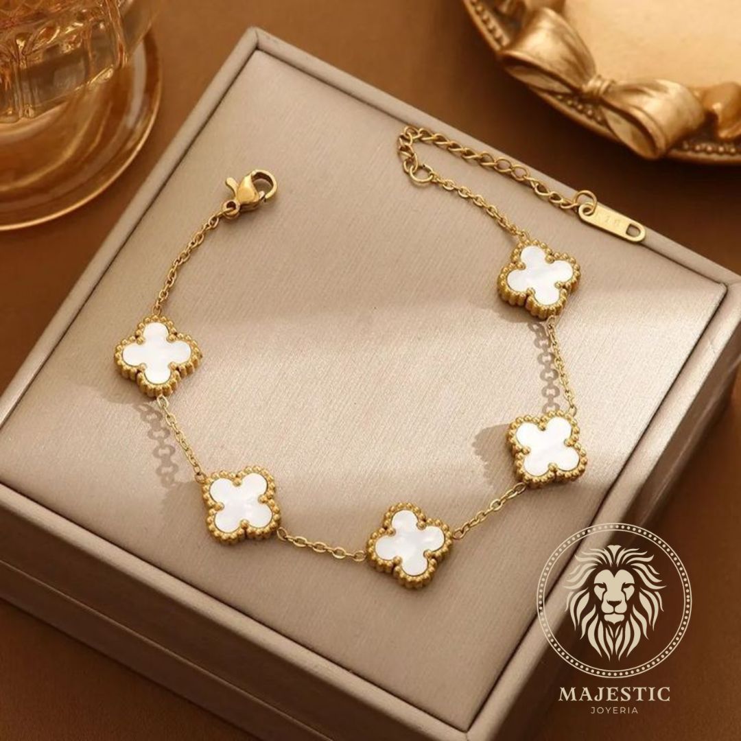 Set Pulseras Golden®Trébol: Arma tu Set +Cajas Regalo