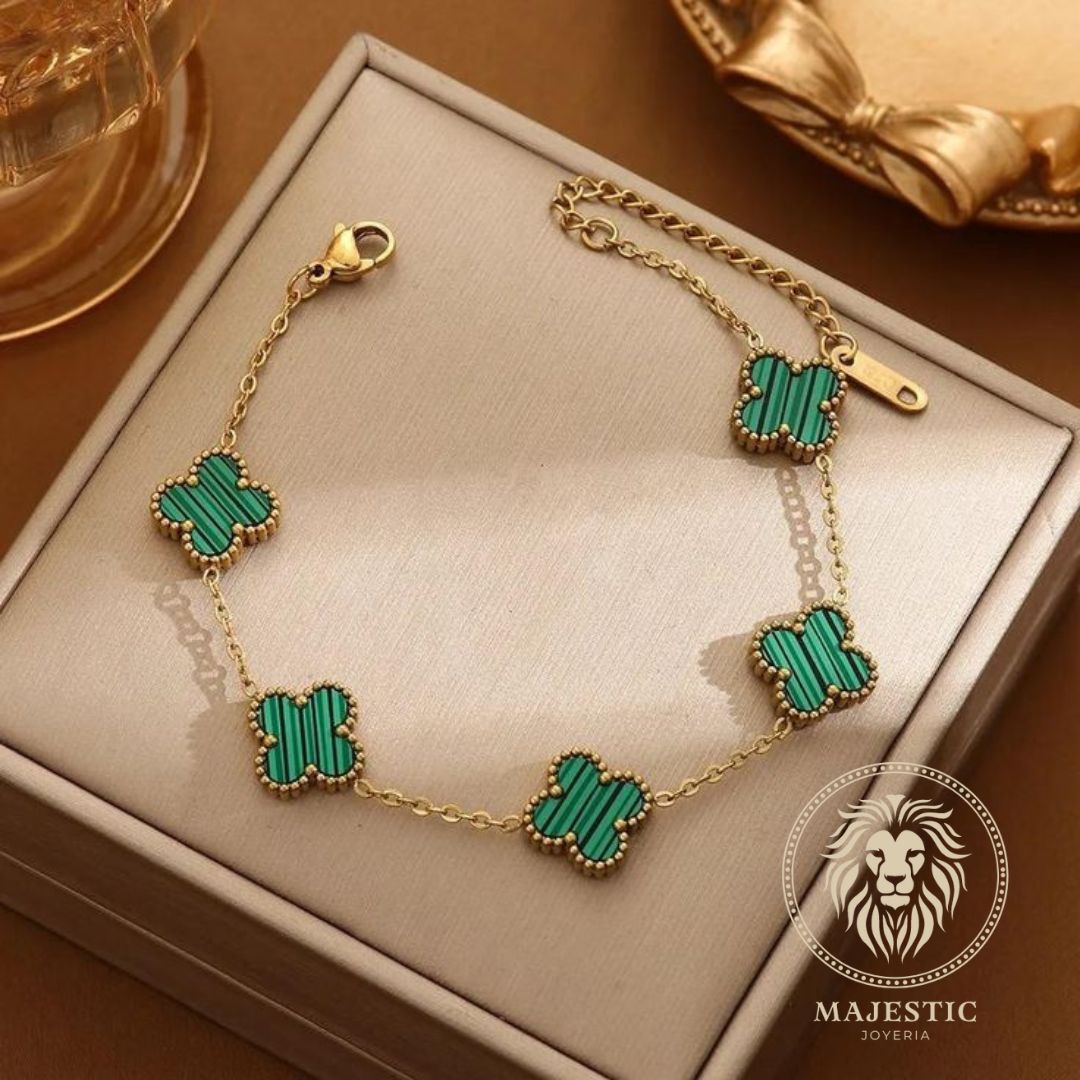 Set Pulseras Golden®Trébol: Arma tu Set +Cajas Regalo